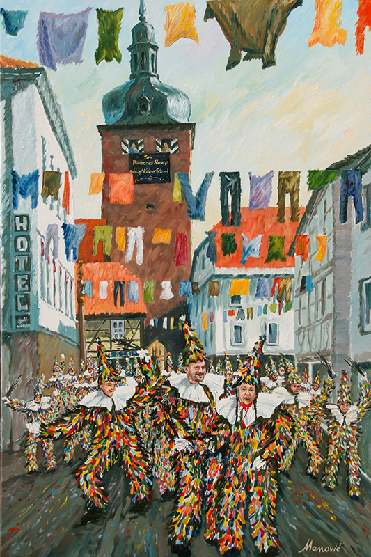 Davorin Manovic, manovic.de, Aquarellmalerei, Stadt Buchen, Odenwald, Buchen im Odenwald, Manovic Maler und Illustrator, Tuschezeichnung, Druck auf Leinwand, Bilderrahmen, Bilder und Rahmen Manovic, Einrahmungswerkstatt, Passepartout, Fine Art Drucke, Großformatdrucker.